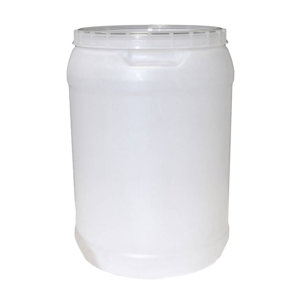 Drum Plastic 30L Natural Open Head + Lid 81005008 PL-30LTR-3083-NT