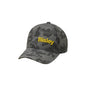 Cap Printed Baseball Cotton 280gsm Charcoal Honeycomb Bisley_40114088_BCAP75_PHCHONE