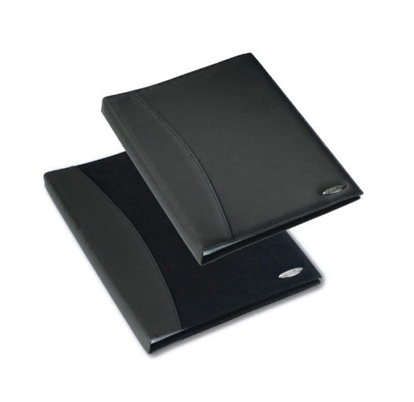 Marbig Display Book Soft Touch 2101189 36 Pocket Black_815010901_2101189