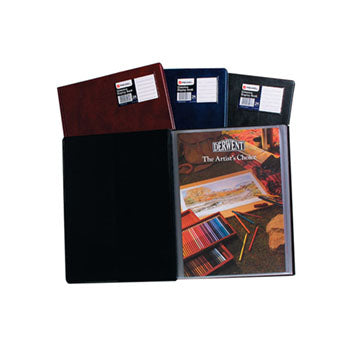 Rexel Display Book Slimview A4 24 Page Blue_39114504_R10015BK