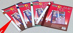 Marbig Spine Clamp File A4 50 Sheets Capacity Black_39395103_51328