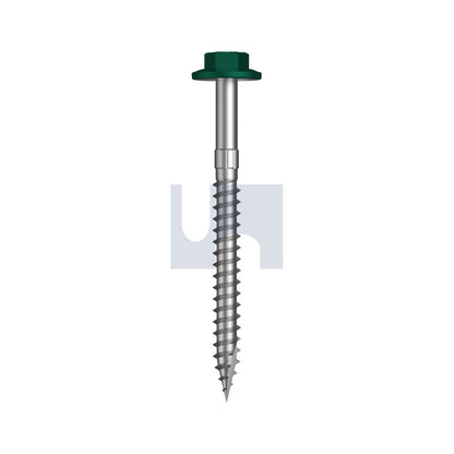 17 Flg Hex Hd Cottage Green -Cl4 + SG #12-11 65 - Pk 500_40096697_TCGW4FS1211065