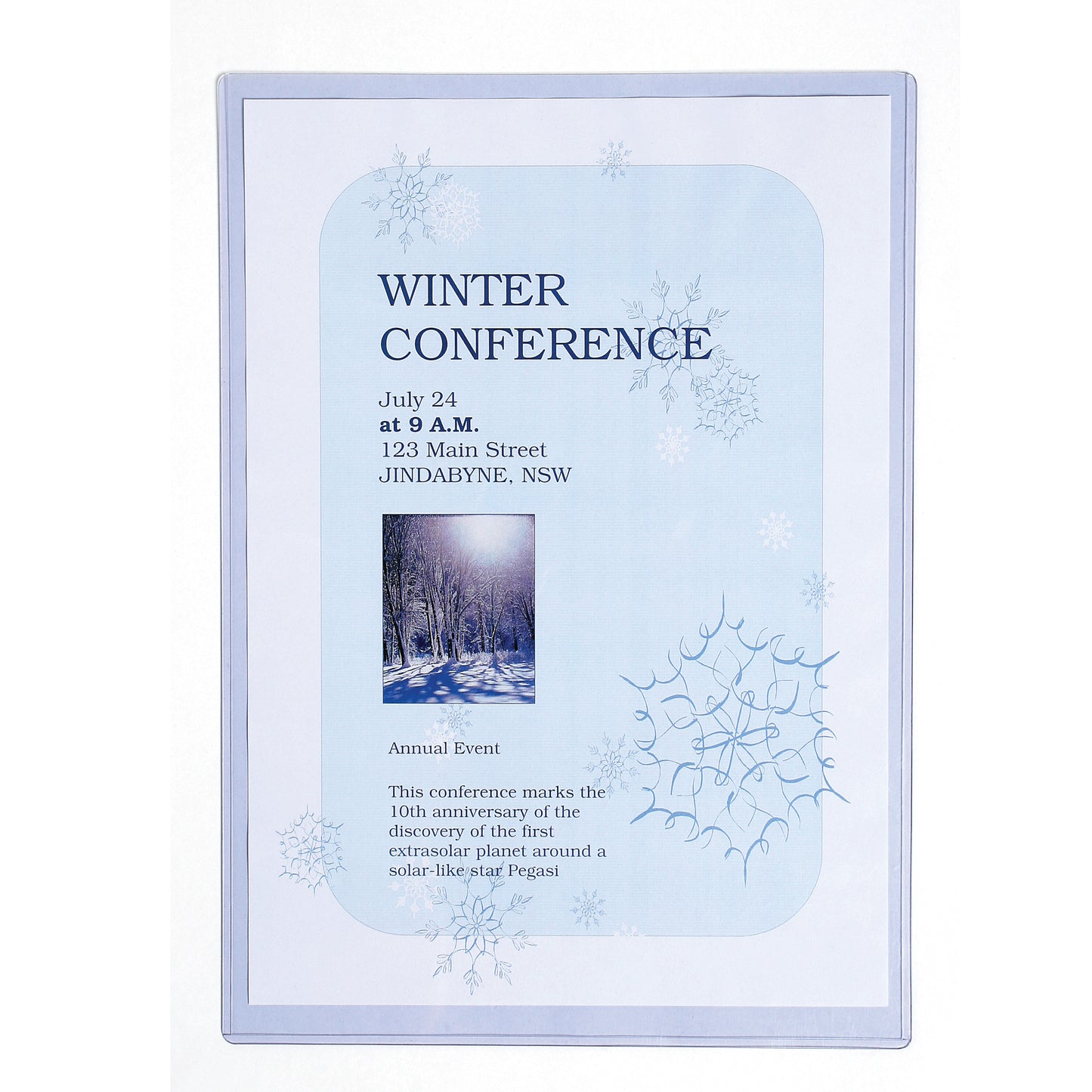Marbig Document Protector A3 Pvc Clear_820032400_90081