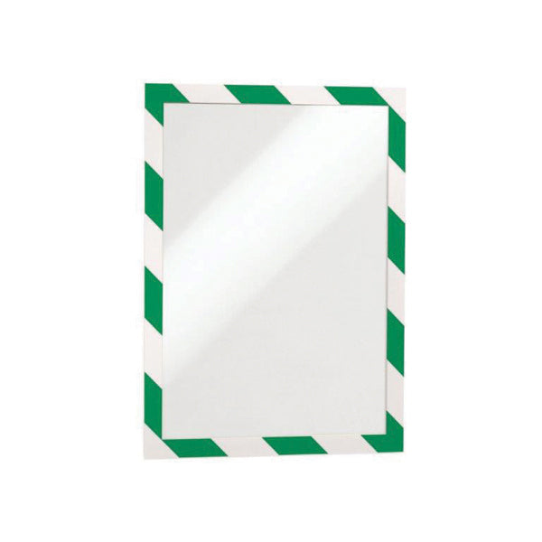 Durable Duraframe Security A4 Green/White Pack 2_1031160_4944131