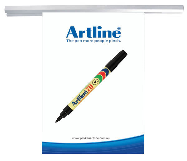 Quartet Penrite Paper Hanger 500Mm Silver_820100000_QTPH500