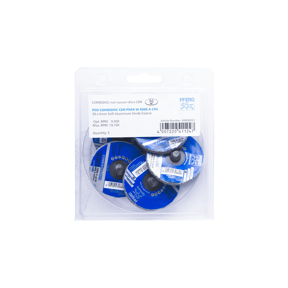 POS COMBIDISC pressed non-woven disc CDR PNER dia. 50 mm soft A coarse_40108523_49900053