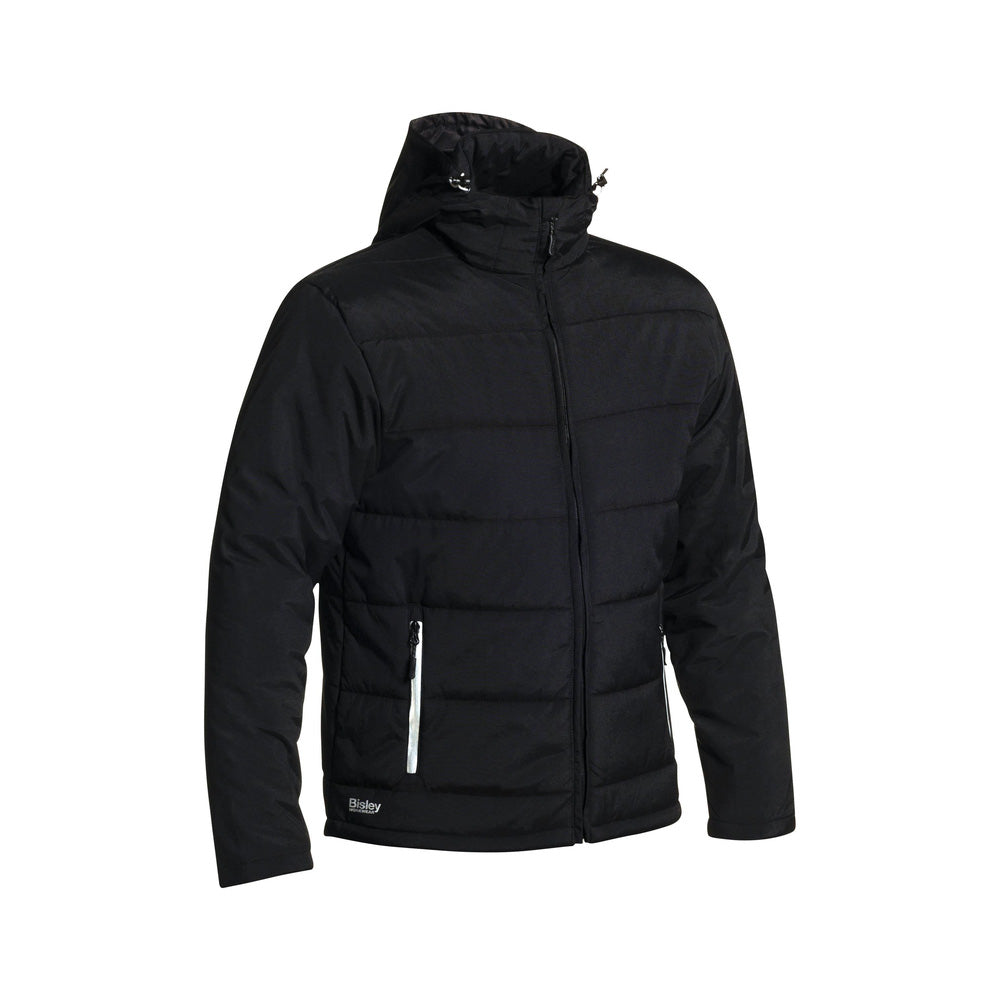 Jacket Puffer XL Black 136gsm Nylon Oxford Water Resistant Bisley_35001216_BJ6928_BBLKXL
