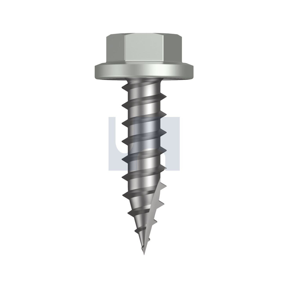 17 Flg Hex Hd Shale Grey (Gull Grey) -Cl4 As3566 #14-10 25 - Pk 1000_40095739_TSGW4FH1410025