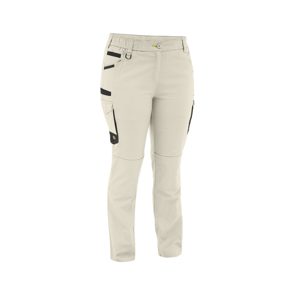 Pants Flx Move Women Straight Cargo 280gsm STONE 12 Bisley BPCL6338_BSTN12_602494_BPCL6338_BSTN12