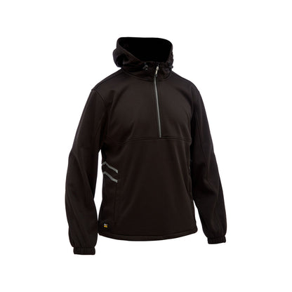 Hoodie Liquid Repellent Fleece Poly 320gsm Black 2XL Bisley_40114332_BK6574_BBLK2XL