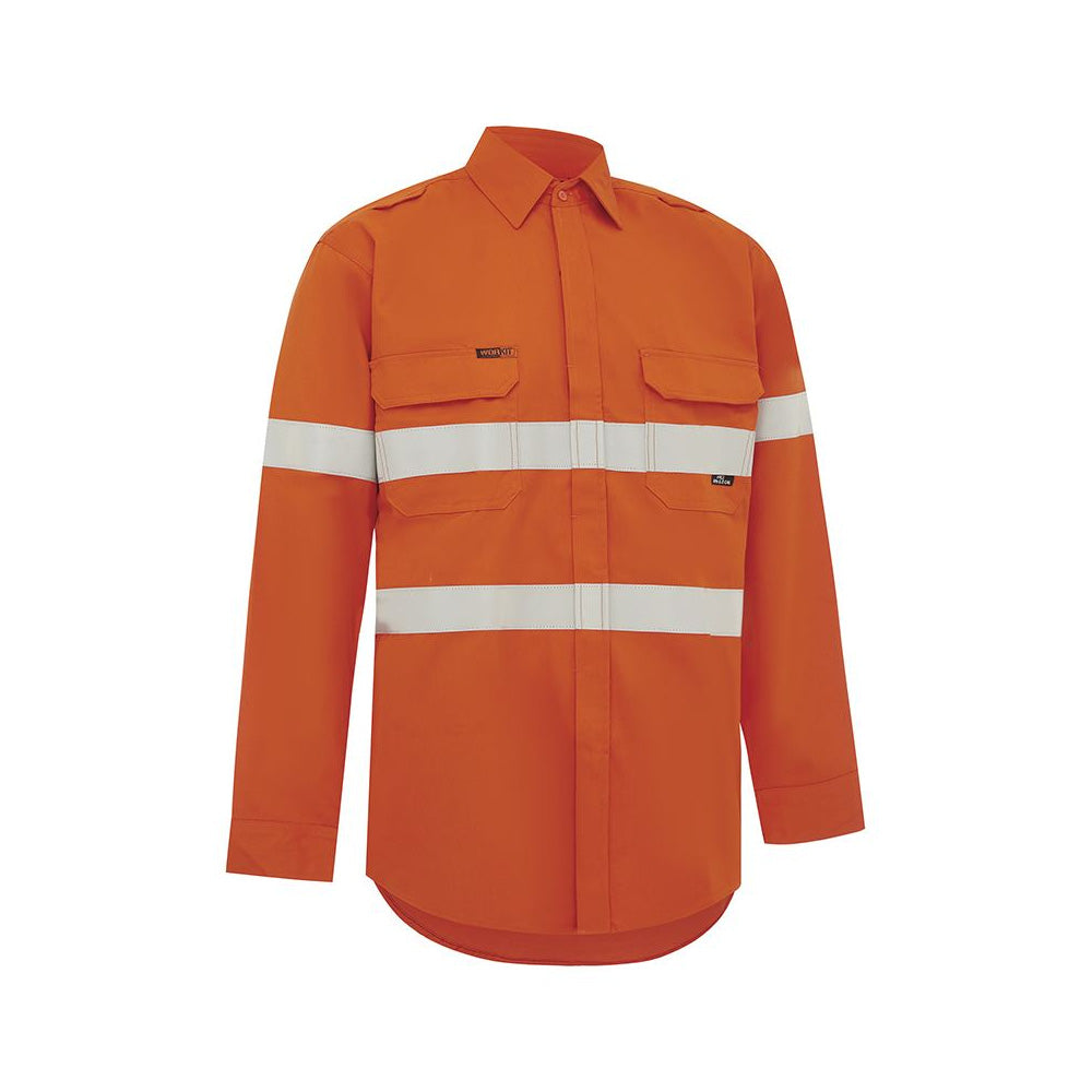 Shirt Flarex PPE2 FR 215gsm Tape Orange S Workit_40113707_2818OS