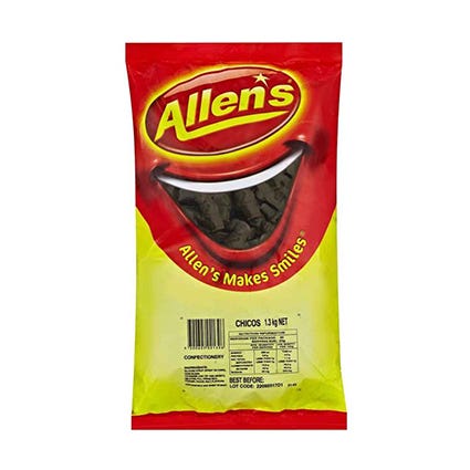 Allens Lollies Chicos 1.3Kg 87000006 12468955
