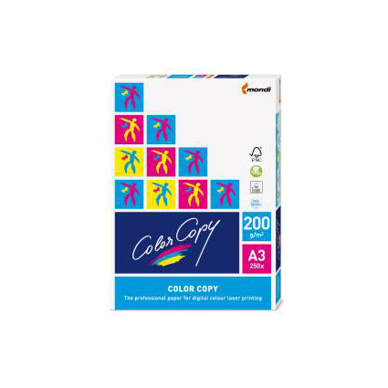 Mondi Color Copy Paper A3 200gsm White Pack 250_87000726_126289