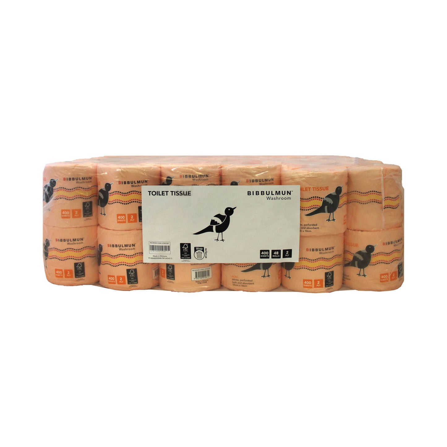 Toilet Tissue Roll 400 Sheets 48 Pack 87001061 1110200857
