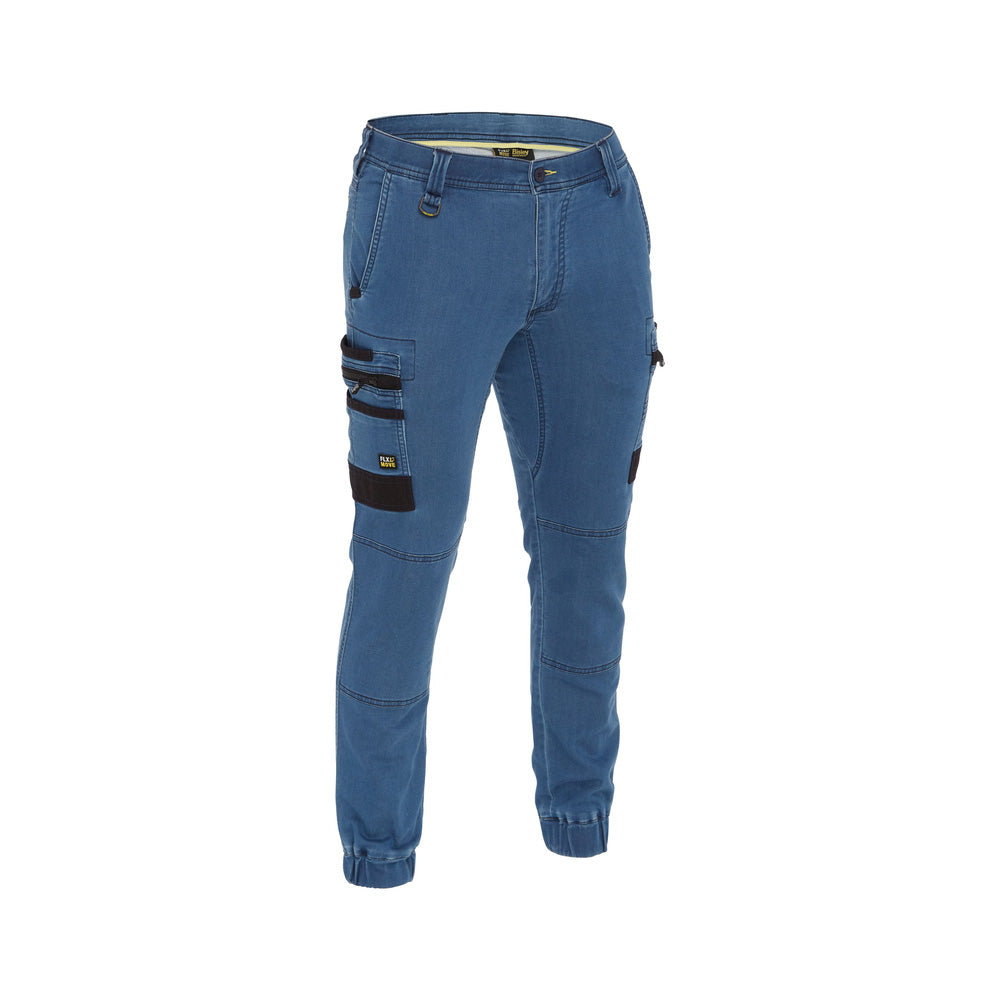 Pants Flx & Move Stretch Denim Cuffed Cargo 265gsm BPC6335 Light Denim 87ST_40049498_BPC6335_BLADS87
