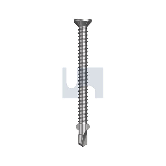 Metal Wings CSK Dover White - Zyp As3566 Square Drive #10-16 60 - Pk 500_40098923_TDWGYRQ1016060
