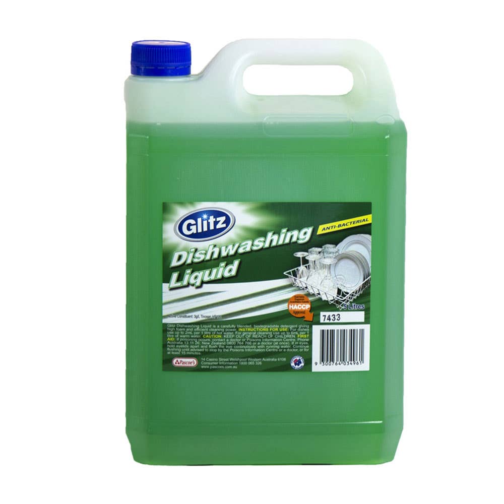 Dish Washing Detergent Liquid 5L Glitz 88837065 3094542