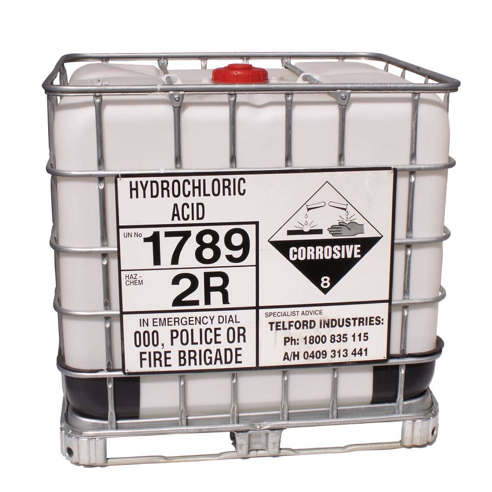 Hydrochloric Acid 200L 88837093 HA TEL 200L