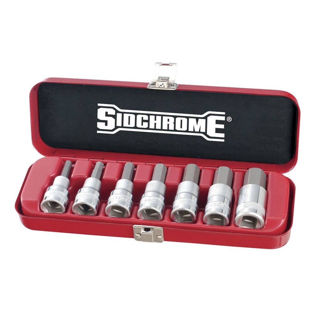 Socket Set Inhex 1/2'' Dr Metric 7 Piece 88837363 SCMT14274