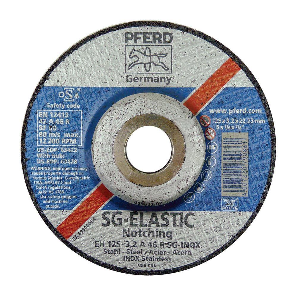 178mm High Performance Depressed Centre Grinding Disc 92608080 69900066