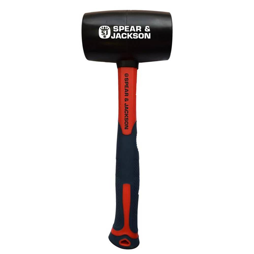 Mallet Rubber Fibreglass Handle 450g 16oz 88850057 SJ-RM16FG