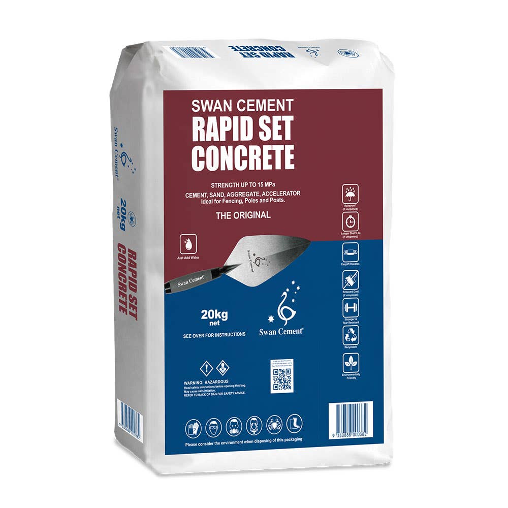 Concrete Rapid Set 20kg 88850441 RAP20SW