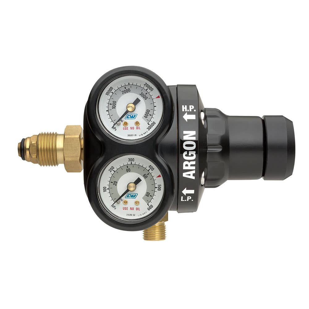 Cigweld Comet 500 Vertical Inlet Preset Argon Regulator 88850448 301527