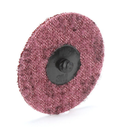 Disc Surface Conditioning Maroon 75mm Medium Roloc Scotch Brite 3M_88850922_7000000755