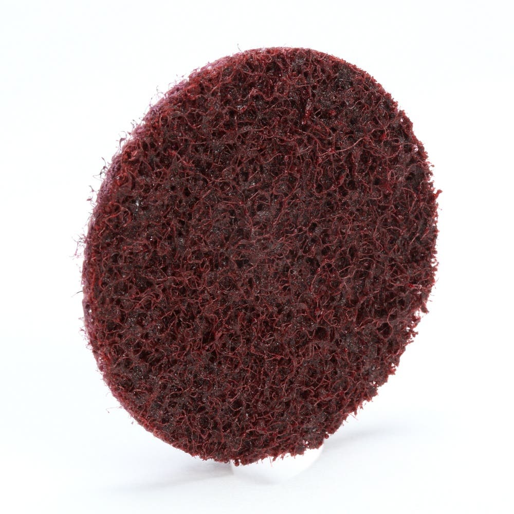 Disc Surface Conditioning Maroon 50mm Medium Roloc Scotch Brite 3M_88850923_7000000751