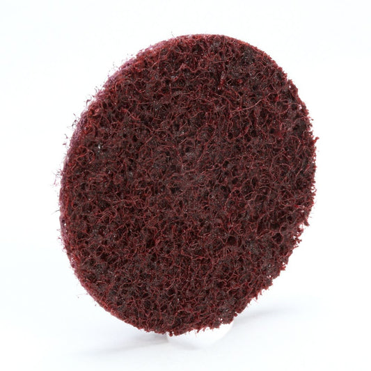 Disc Surface Conditioning Maroon 50mm Medium Roloc Scotch Brite 3M_88850923_7000000751
