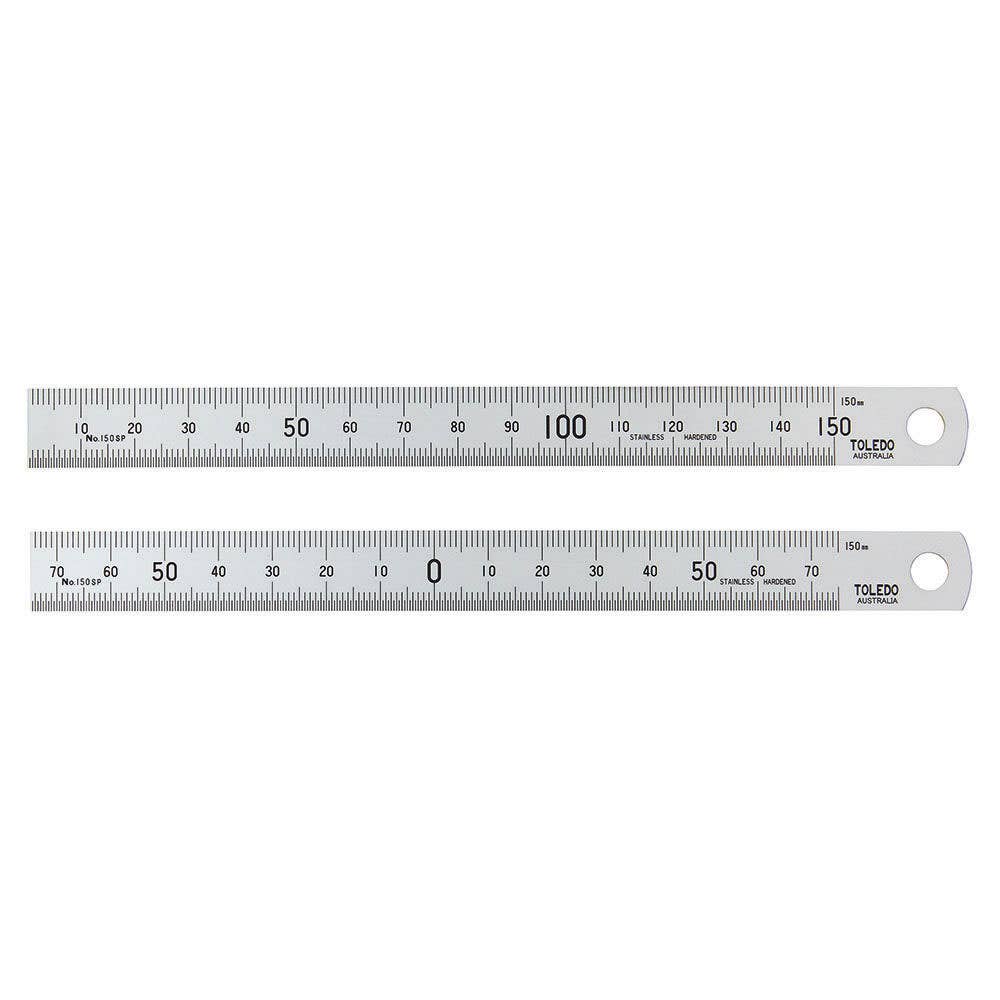 Ruler Stainless Steel 150 x 15mm Metric 88887986 150SP