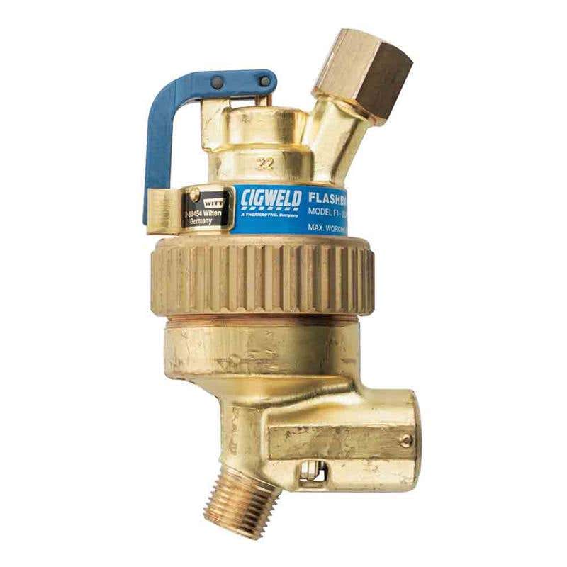 Flashback Arrestor Oxygen Mounted With Cut-Off Valve Right Hand 88888469 308799M