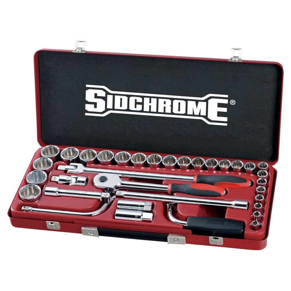 Socket Set Metric 1/2'' Dr 33 Piece 88891126 SCMT14210