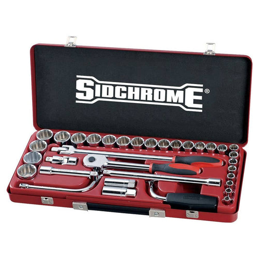Socket Set Metric 1/2'' Dr 33 Piece 88891126 SCMT14210