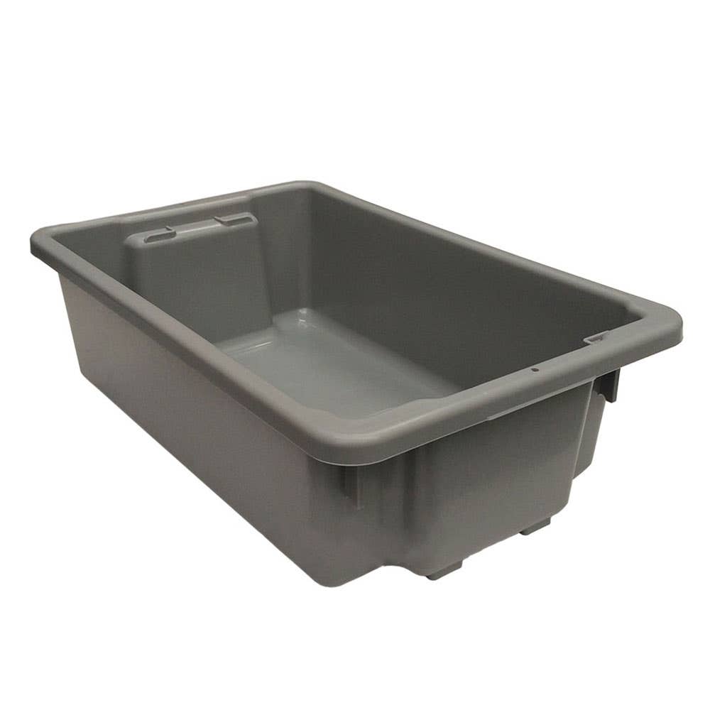 Crate Stack + Nest Polypropylene 32L Grey Okka_88891717_AP7 GREY