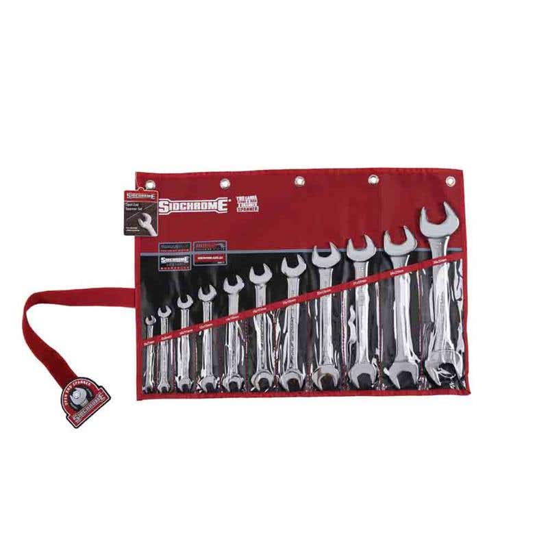 Spanner Set Metric Open End 11 Piece Sidchrome 88892069 SCMT20213