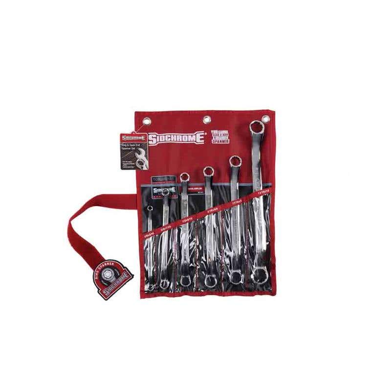 Spanner Set AF Ring 6 Piece Sidchrome 88892972 SCMT21412