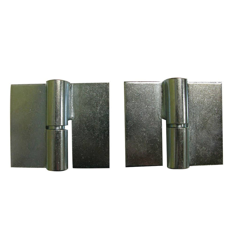 Prison Hinge Weld-On Zinc Plated Left Hand 100 x 115mm – ATOM