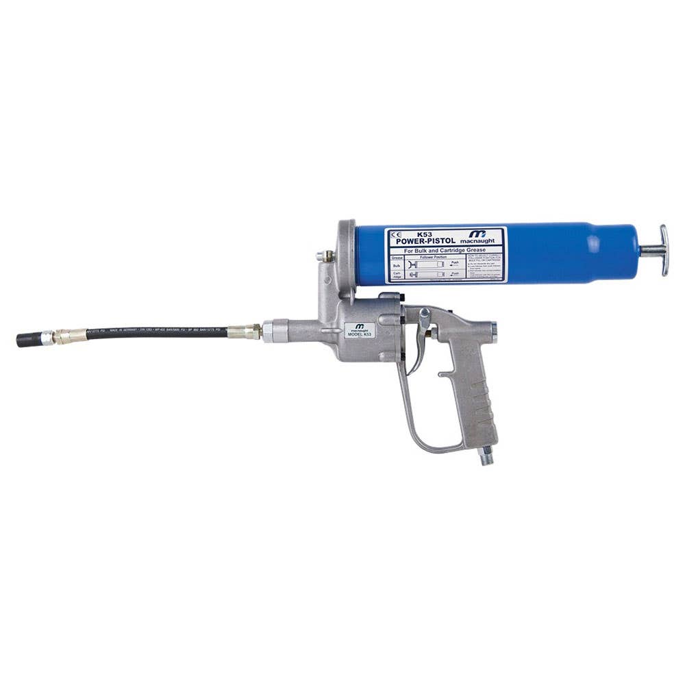Grease Gun Air Operated Flex Extension K53-01 450g Macnaught 88894022 K53-01