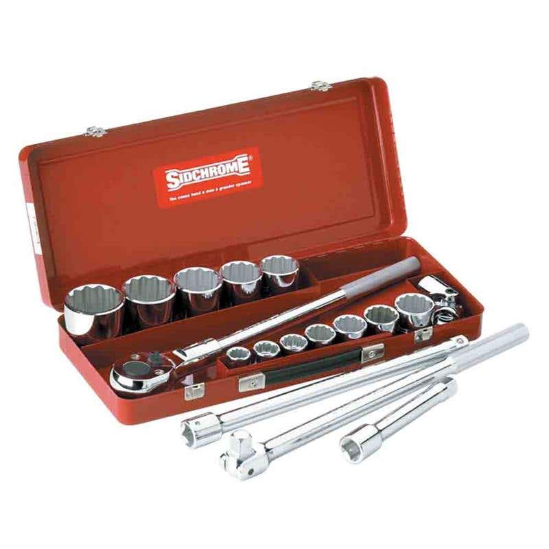 Socket Set 3/4'' Dr Metric 17 Piece 88894632 SCMT15205