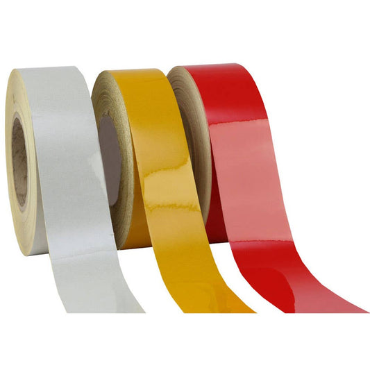 Class 2 Reflective Self-Adhesive Tape Red 50mm x 46m 88895429 TR4124
