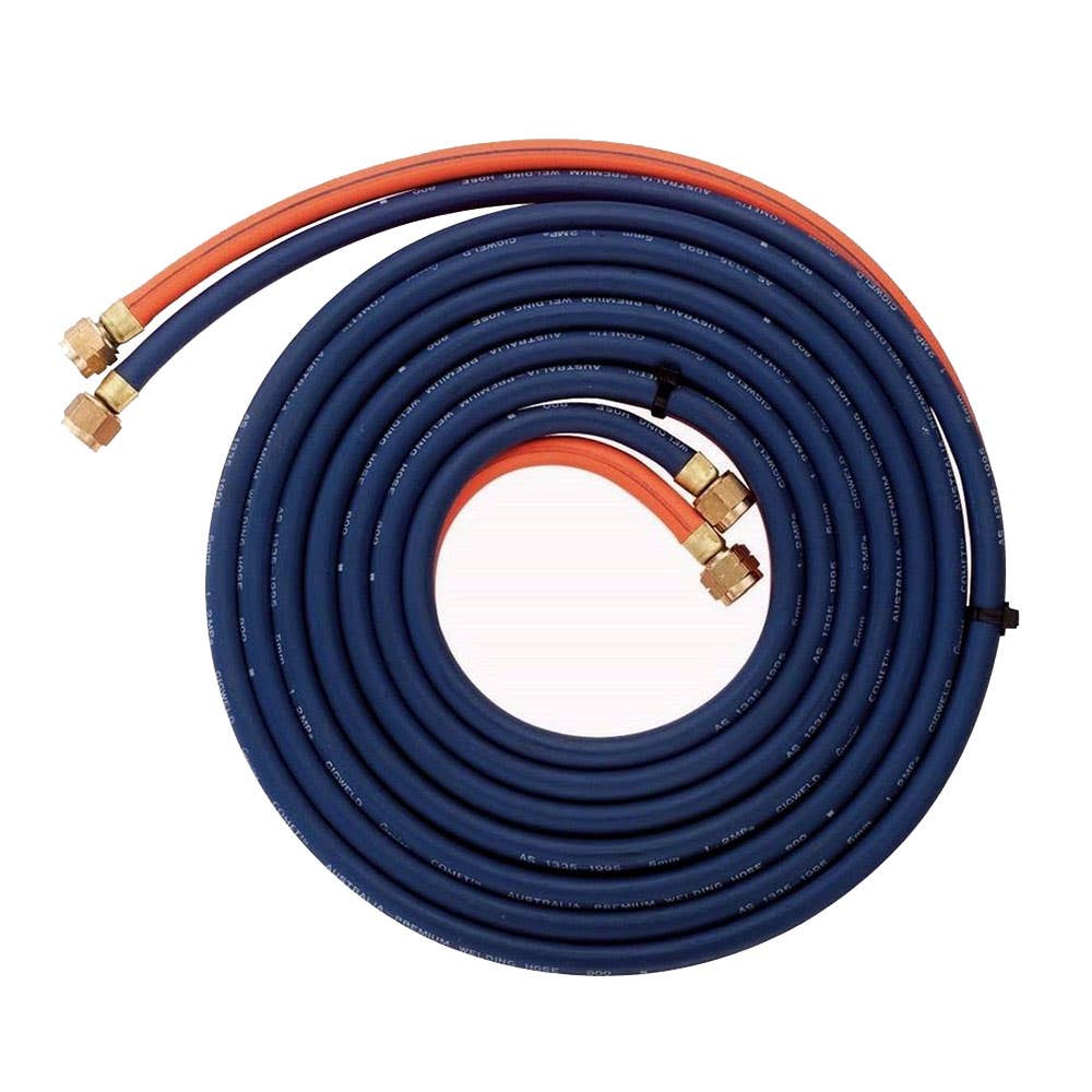 Cigweld Comet Oxy/LPG Twin Welding Hose Fitted Assembly 5mm x 15m 88850986 308834