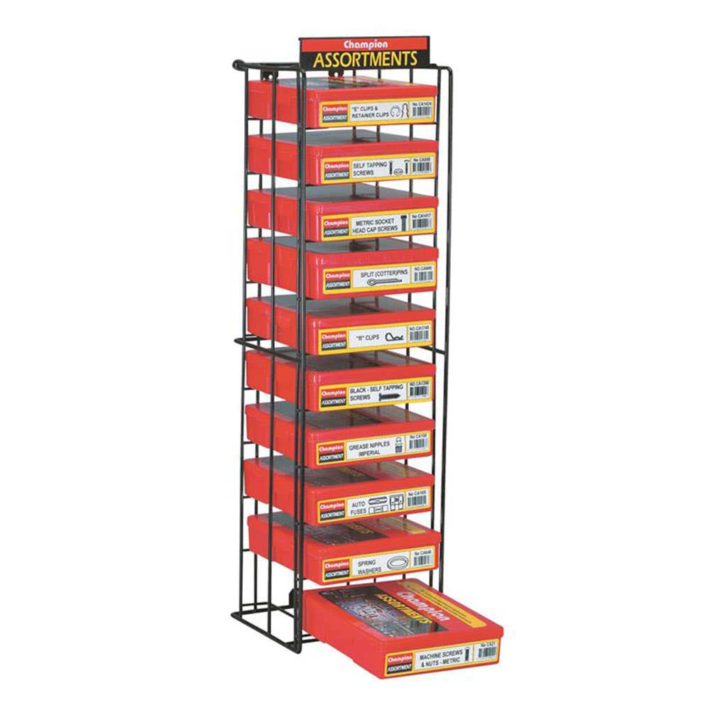 Stand 10 Tier Assortment Free Standing Or Wall Mountable Champion 88899659 CDS03