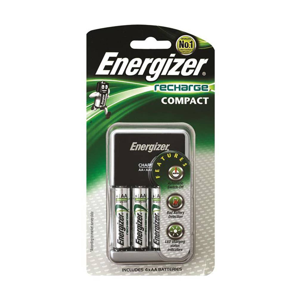 Charger Battery Energiser + 4 x AA Batteries CHCC_88987577_CHVCM4