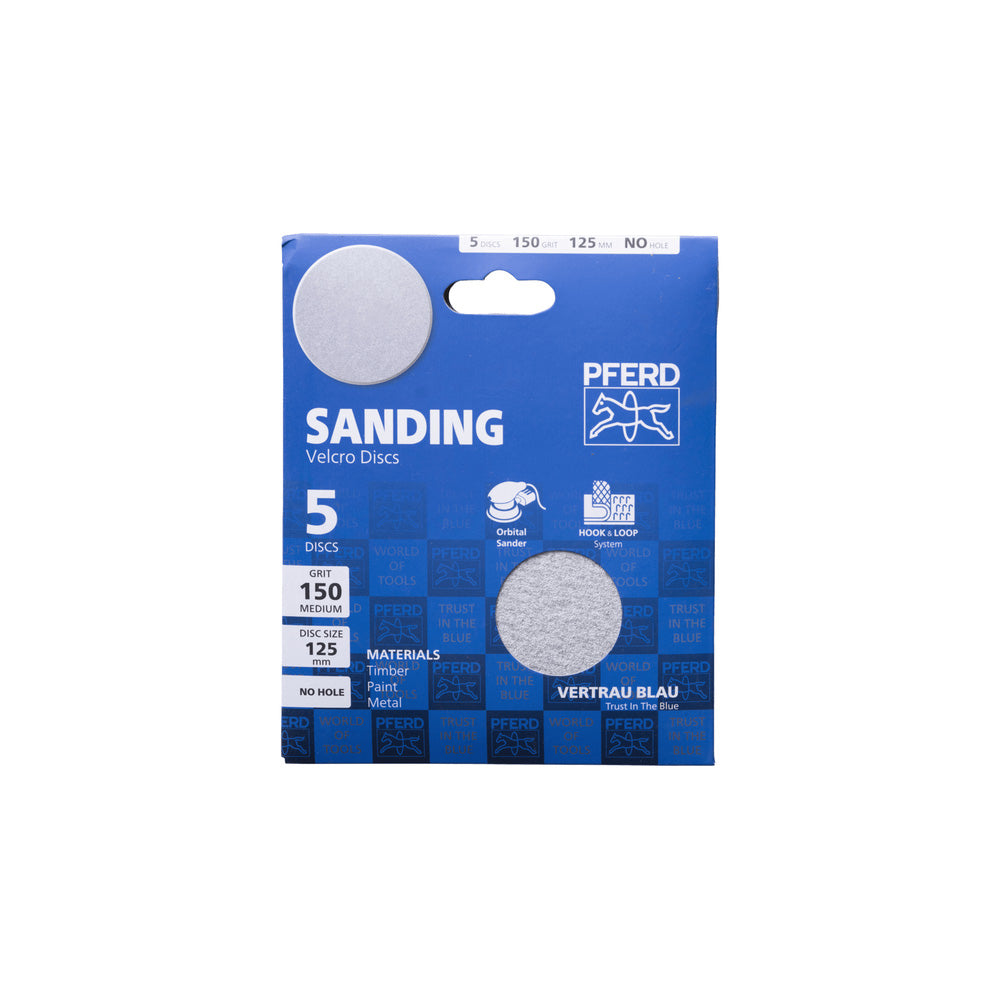POS uni. alu. oxide hook and loop-backed abrasive disc KSS ECO AC 125 A150_40108415_45017906