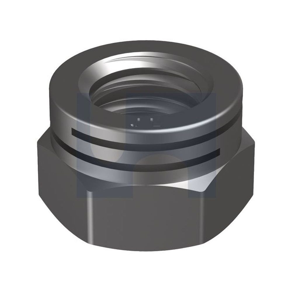 Esl Dual Slot Self Lock Nut 304 SS Nfe 25 411/A2-70/Lanfranco M6 - Pk 100_40093133_NJ04PESLM06