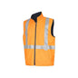 Vest Polar Fleece 280gsm Reversible 3M Tape Orange/Navy 3XL 7501 Workit_30001560_7501ON3XL