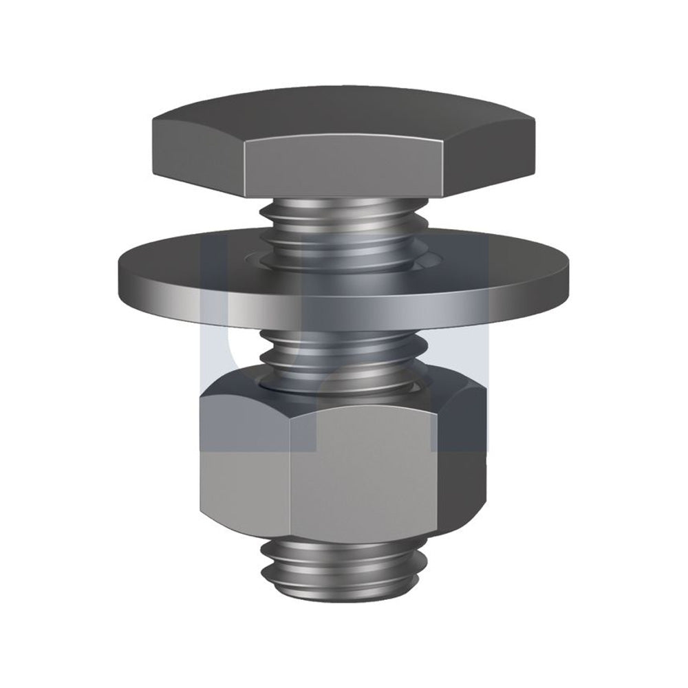 Fascia Bolt & Nut ZP (Rohs Compliant) Hec/Cl 4.6 M12 30 - Pk 50_40091767_FSKBAMSZCM120030