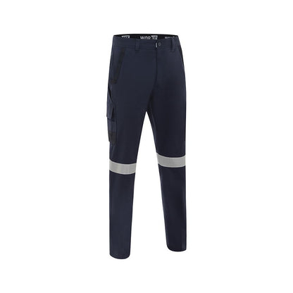 Pants Decoy Canvas Stretch Tape Cargo Cotton 250gsm Navy 72R Workit_40113564_1026TN72R