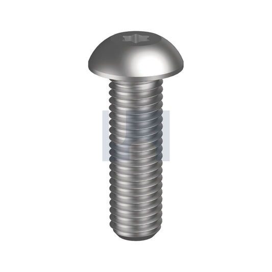Btn Hd Skt Screw Torx 304 SS Iso 7380/A2 M12 30 - Pk 25_40099666_SB04POCM120030